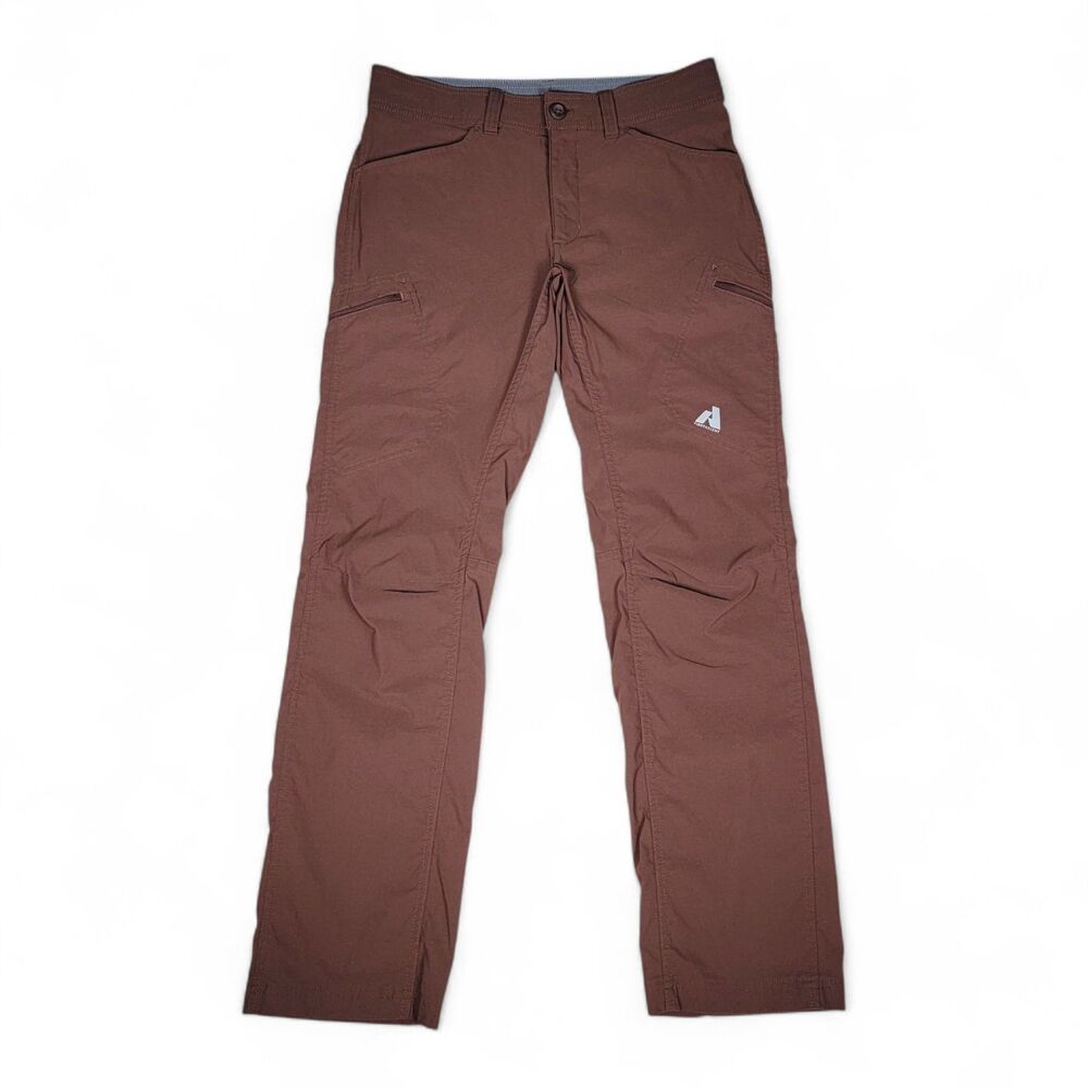 Eddie Bauer First Ascent Pants Men's 32x32 Brown Guide Pro Hiking Outdoor Pocket